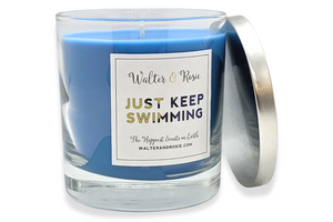 Just Keep Swimming Candle